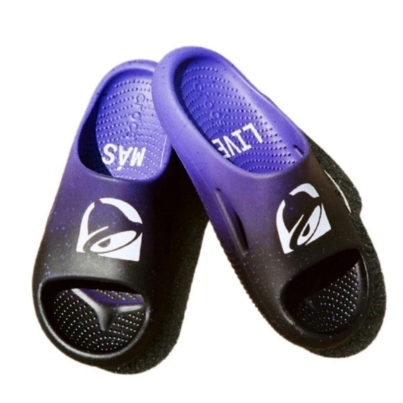 Crocs Mellow Slide Taco Bell Live Más- Women's 7 / Men's 5 - Picture 1 of 13